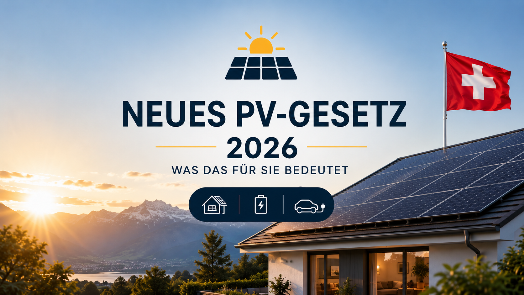Neues PV-Gesetz 2026: Was sich für Solaranlagen in der Schweiz ändert